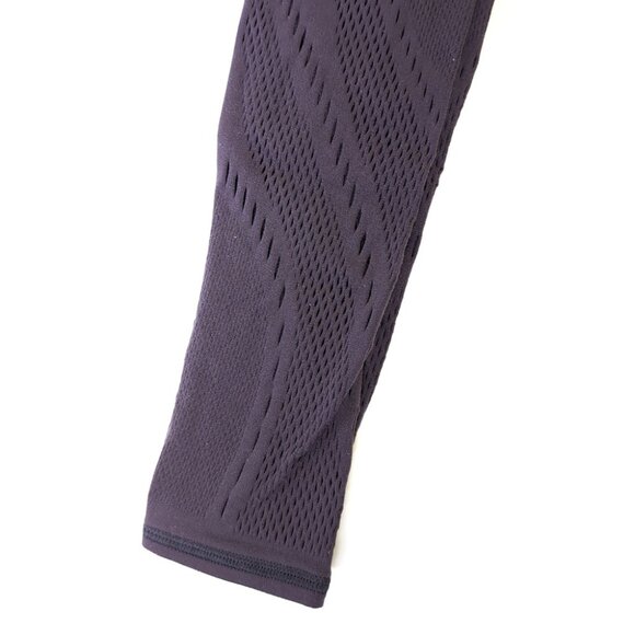 Lululemon Leggings Purple Cutout Tights Womens Size 4 - Picture 4 of 8